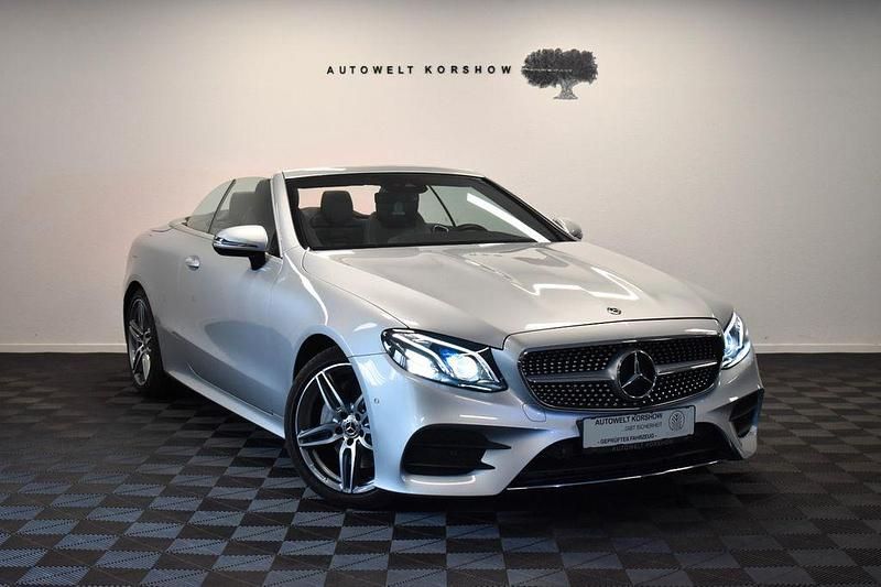 Iridiumsilber Gebraucht 2018 Mercedes E200 AMG line Cabrio | 35.000 € (Fairer Preis) - Bild 1/3
