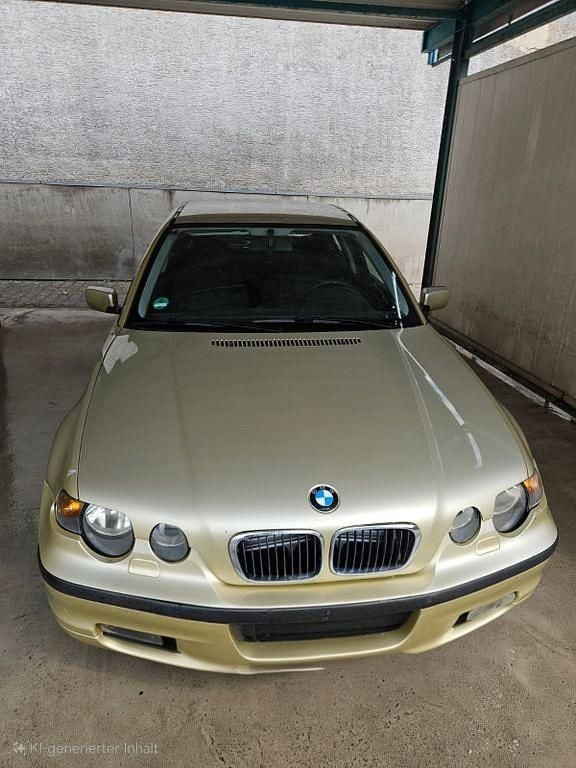 Gold Gebraucht 2003 BMW 316 Compact Kleinwagen | 999 € (Guter Preis) - Bild 1/4