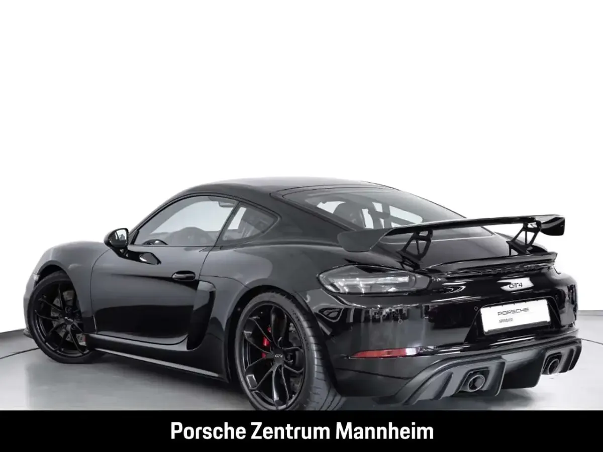 Gebraucht Porsche 718 Cayman GT4 Chrono 420 PS (308 kW) 2021 Schwarz Coupé