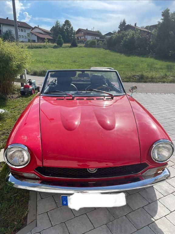 Gebraucht Fiat 124 Spider 110 PS (80 kW) 1972 Rot Cabrio