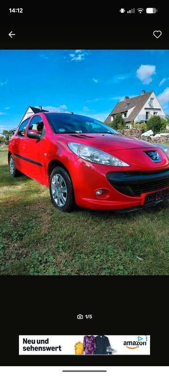 Rot Gebraucht 2010 Peugeot 206 Limousine | 2.100 € (Fairer Preis) - Bild 1/4