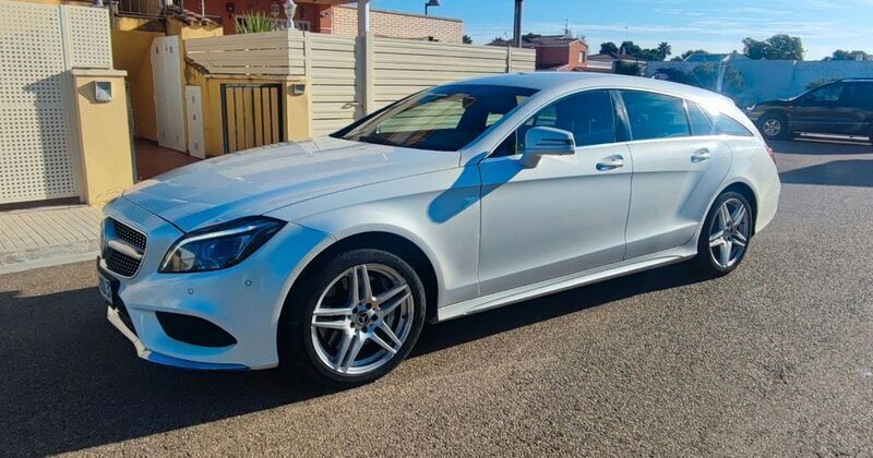 Weiß Gebraucht 2014 Mercedes CLS500 Shooting Brake Kombi | 19.900 € (Etwas zu teuer) - Bild 1/4