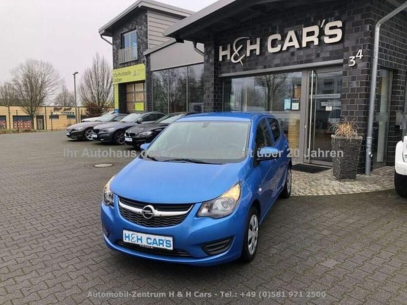 Blau Gebraucht 2018 Opel Karl Edition Kleinwagen | 6.900 € (Fairer Preis) - Bild 1/3