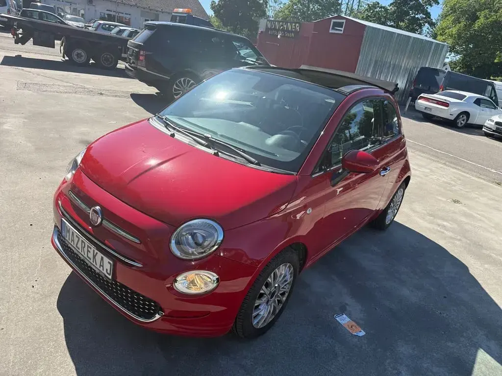 Gebraucht Fiat 500C 69 PS (50 kW) 2019 Rot Cabrio