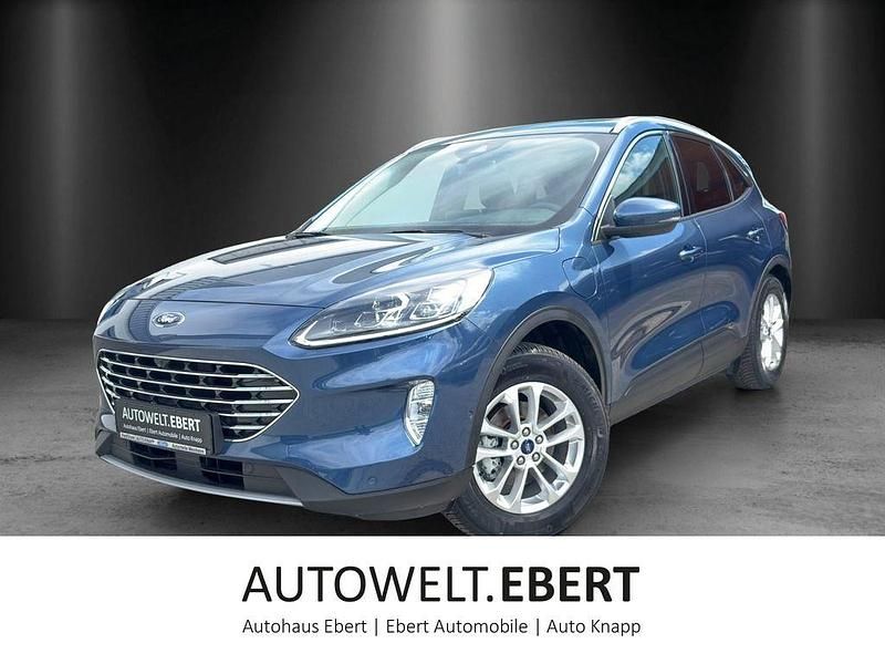 Blau Gebraucht 2022 Ford Kuga Titanium X SUV | 25.690 € (Guter Preis) - Bild 1/4