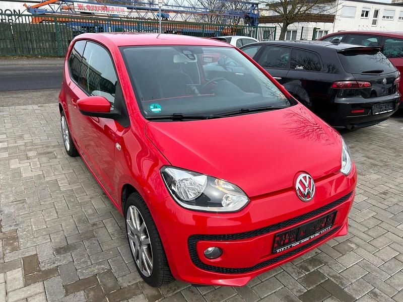 Gebraucht VW up! 68 PS (50 kW) 2013 Rot Kleinwagen