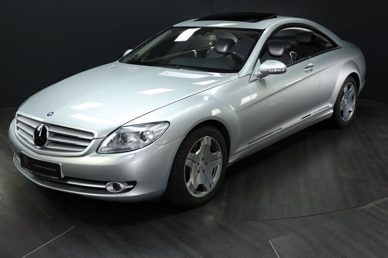Silber Gebraucht 2006 Mercedes CL500 Coupé | 14.950 € (Superpreis) - Bild 1/4