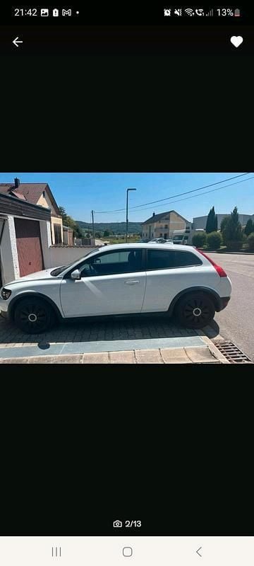 Weiß Gebraucht 2009 Volvo C30 Kleinwagen | 2.800 € (Guter Preis) - Bild 1/4