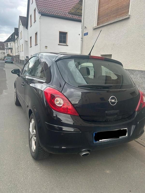 Gebraucht Opel Corsa 75 PS (55 kW) 2007 Schwarz Kleinwagen