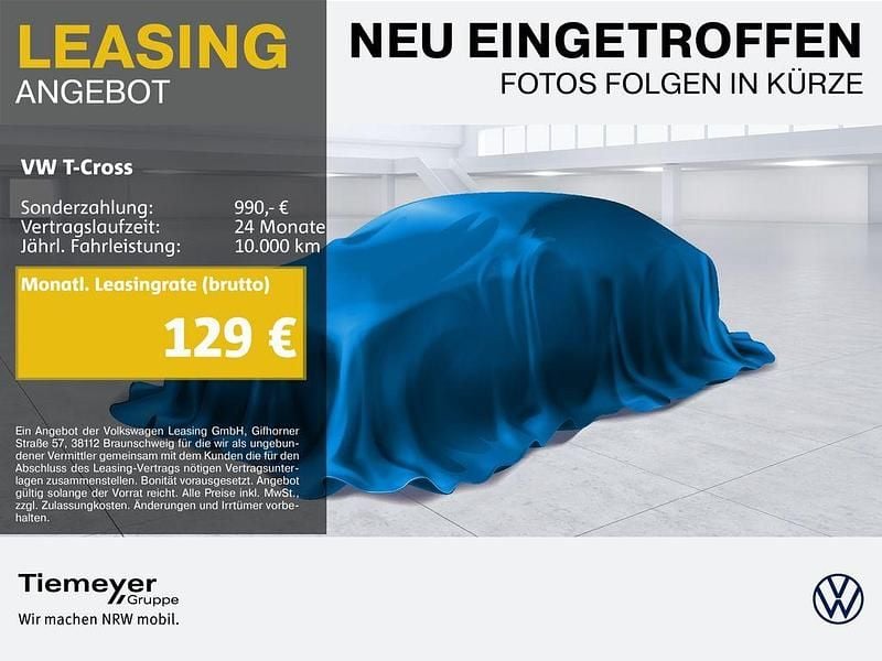 Gebraucht VW T-Cross 95 PS (69 kW) 2025 Blau SUV