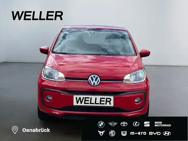 Second-hand VW up! move up! 65 CP (47 kW) 2019 Roșu Hatchback