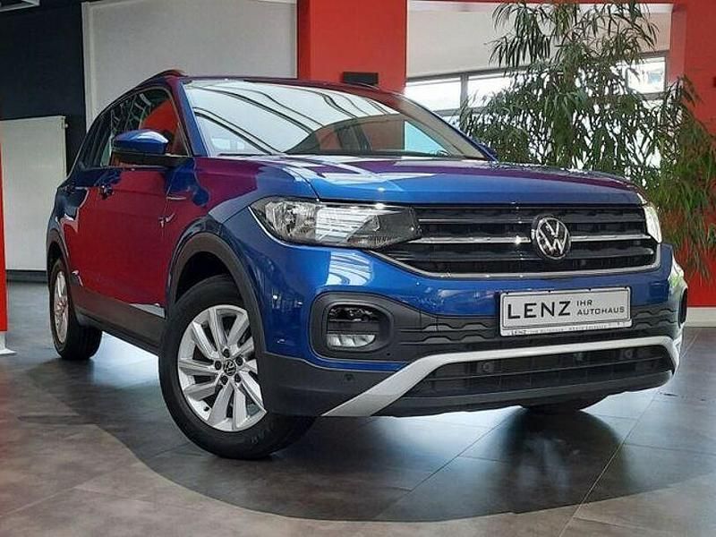 Gebraucht VW T-Cross Life 95 PS (69 kW) 2023 Blau SUV