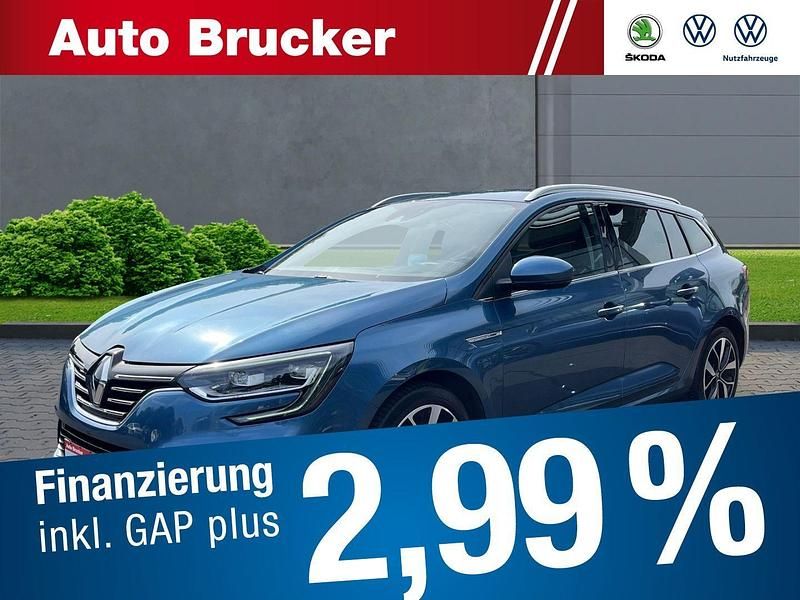 Blau Gebraucht 2018 Renault Mégane GrandTour Bose Edition Kombi | 14.916 € (Fairer Preis) - Bild 1/4