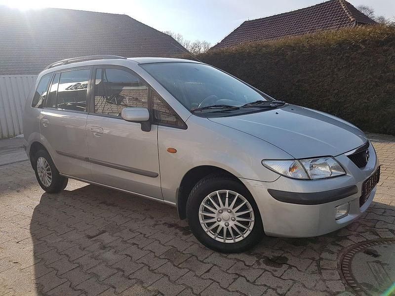 Gebraucht Mazda Premacy 90 PS (66 kW) 2000 Silber Van / Kleinbus