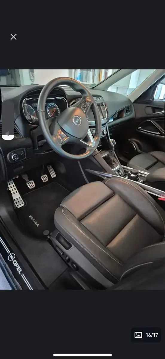 Gebraucht Opel Zafira Tourer 170 PS (125 kW) 2017 Schwarz Van / Kleinbus