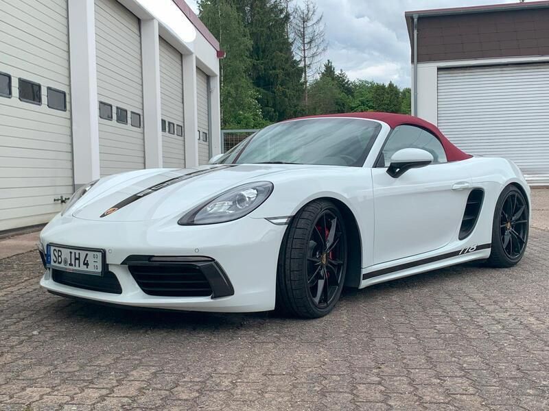 Weiß Gebraucht 2016 Porsche 718 Boxster Cabrio | 52.800 € - Bild 1/4