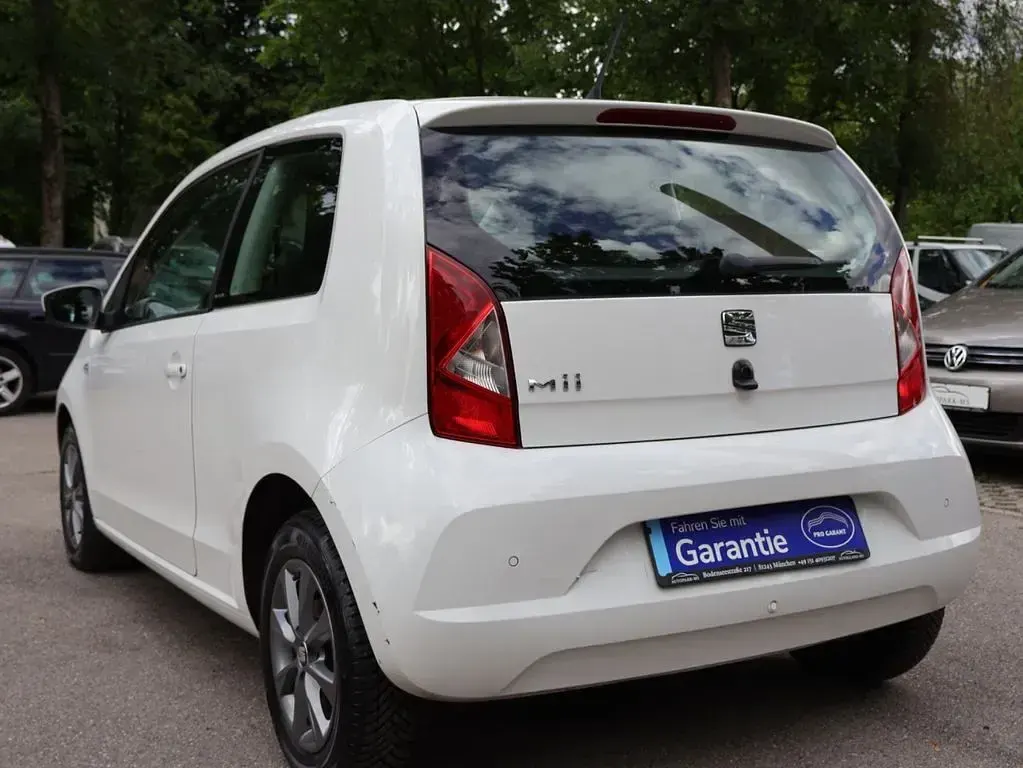 Gebraucht Seat Mii I-Tech 60 PS (44 kW) 2014 Weiß Kleinwagen