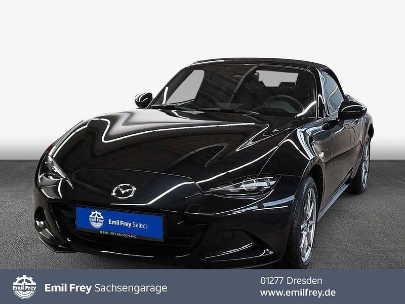 Neu Mazda MX5 Exclusive-Line 132 PS (97 kW) 2026 Jet black metallic Cabrio