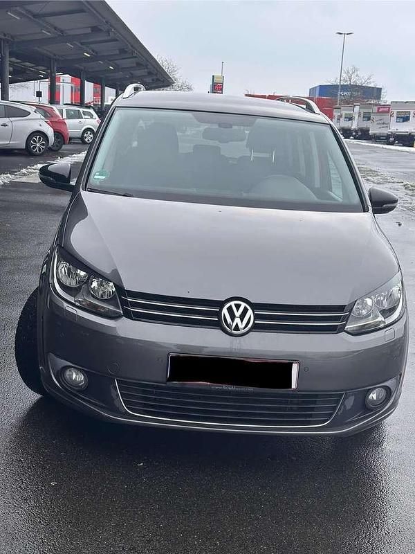 Gebraucht VW Touran Style 105 PS (77 kW) 2012 Pepper grey metallic Van / Kleinbus