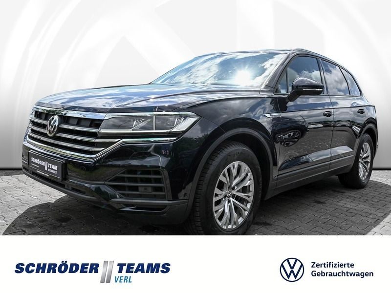 Blau Gebraucht 2019 VW Touareg SUV | 39.980 € (Teuer) - Bild 1/4
