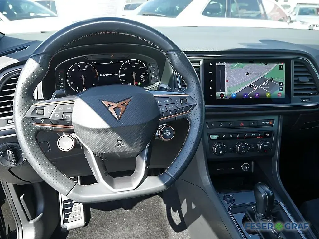 Gebraucht Cupra Ateca VZ 300 PS (220 kW) 2024 Magic schwarz metallic SUV