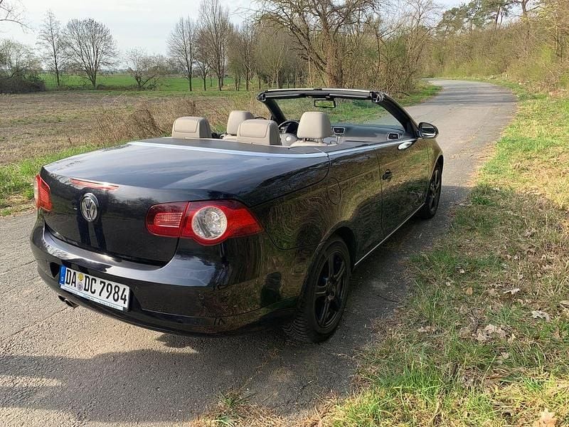 Gebraucht VW Eos 200 PS (147 kW) 2008 Schwarz Cabrio
