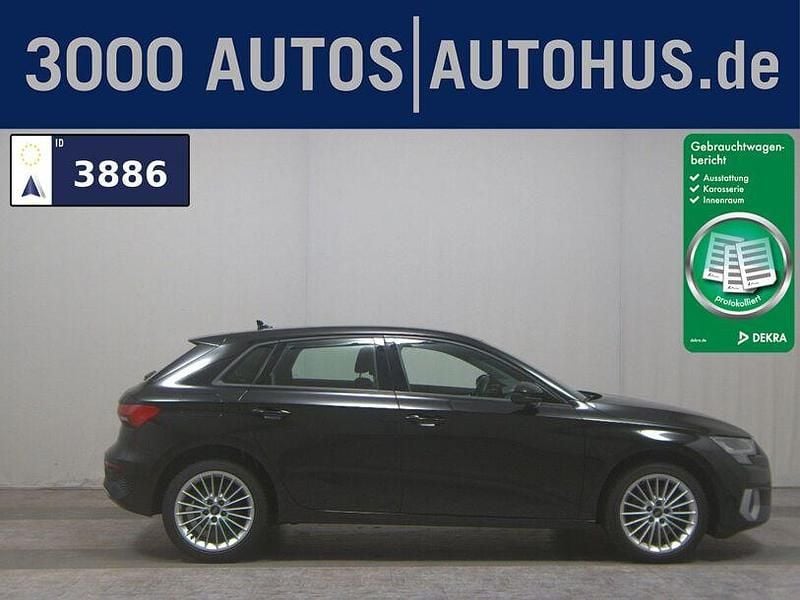 Gebraucht Audi A3 Advanced 110 PS (80 kW) 2022 Schwarz Limousine