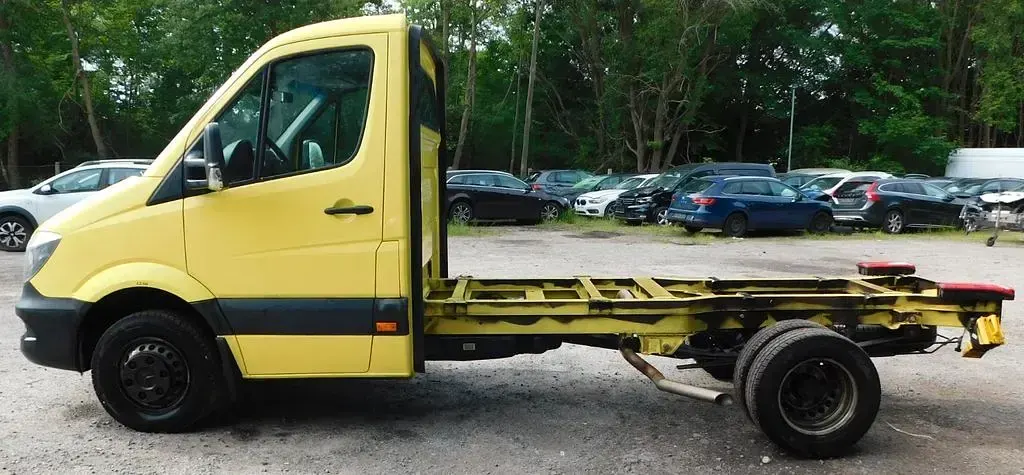 Gebraucht Mercedes Sprinter 163 PS (119 kW) 2018 Gelb Van
