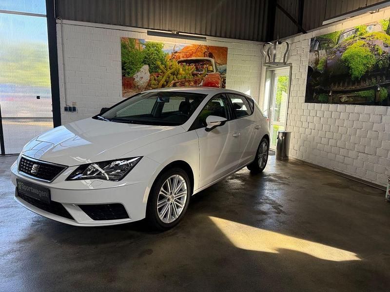 Usata Seat Leon Reference 116 CV (85 kW) 2019 Bianco Berlina