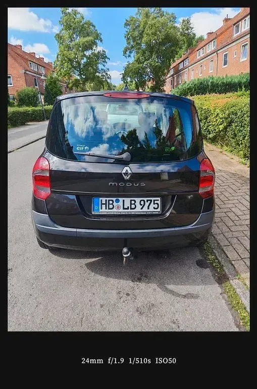 Gebraucht Renault Grand Modus Dynamique 101 PS (74 kW) 2009 Schwarz Van / Kleinbus