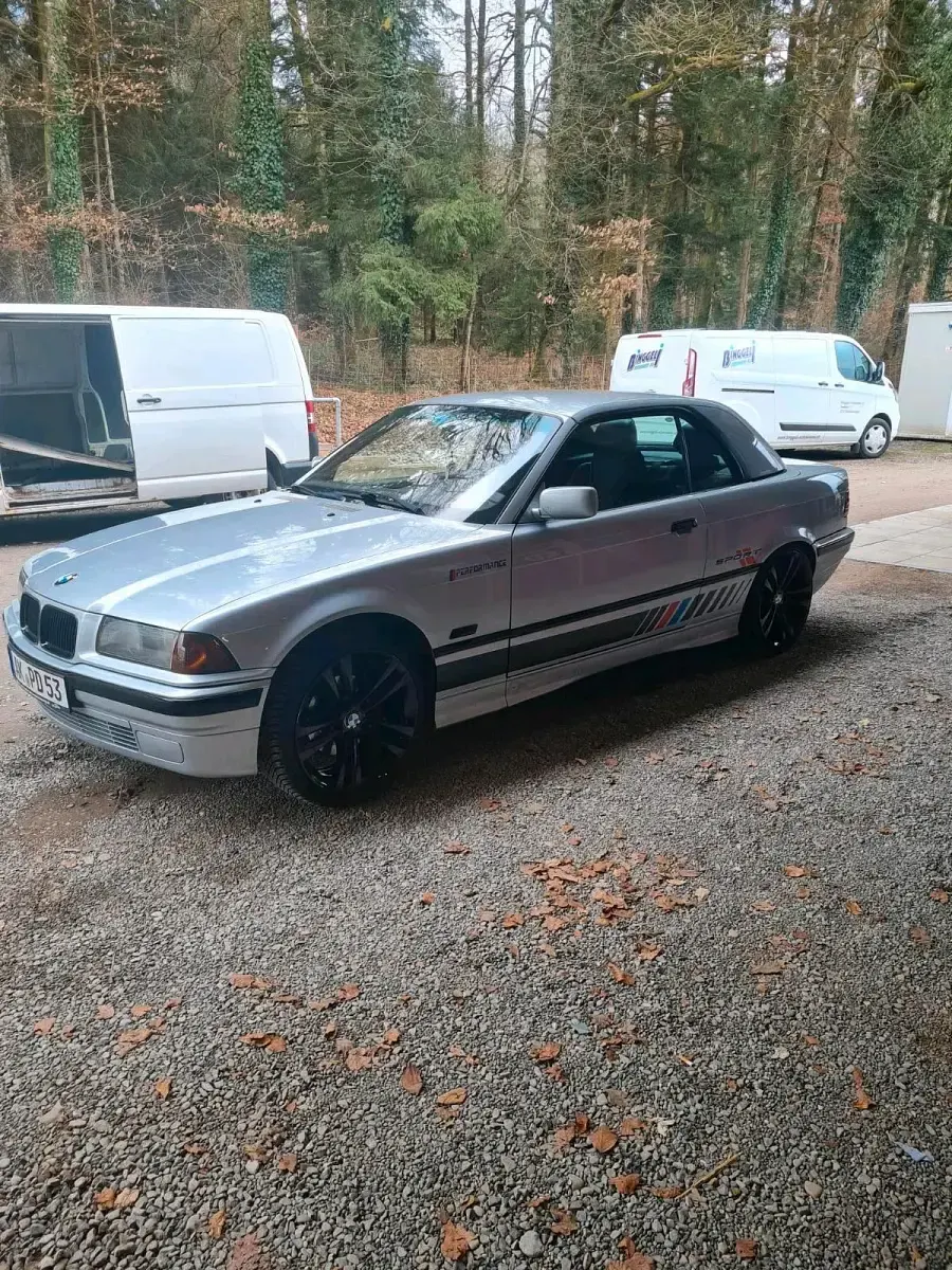 Gebraucht BMW 320 Cabriolet 150 PS (110 kW) 1995 Grau Cabrio