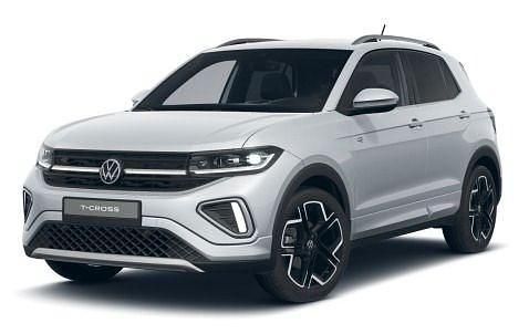 Neu VW T-Cross R-line 116 PS (85 kW) 2025 Reflexsilber SUV