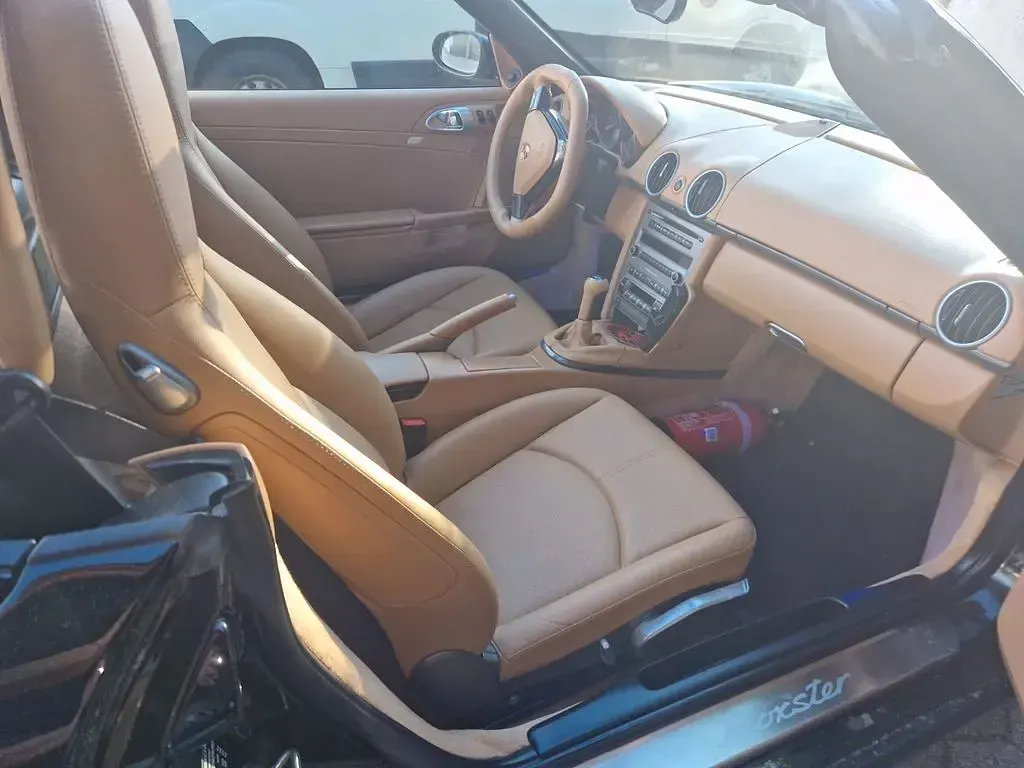 Gebraucht Porsche Boxster 245 PS (180 kW) 2007 Beige Cabrio
