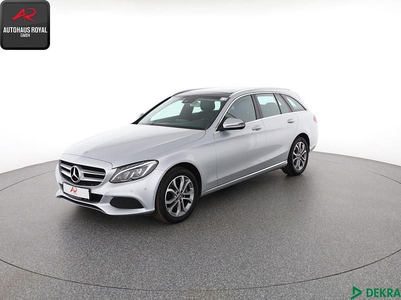 Iridiumsilber Gebraucht 2017 Mercedes C220 Avantgarde Kombi | 20.880 € (Fairer Preis) - Bild 1/4