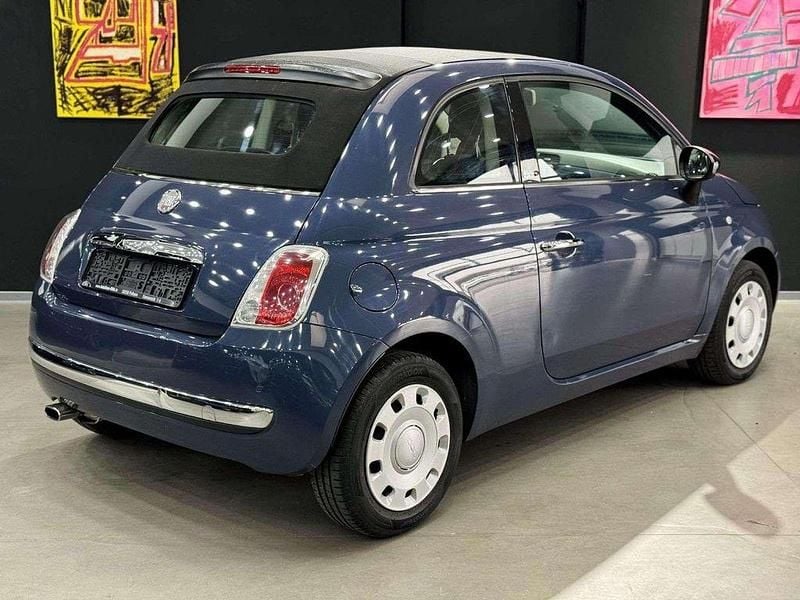 Gebraucht Fiat 500C Lounge 69 PS (50 kW) 2014 Blau Cabrio