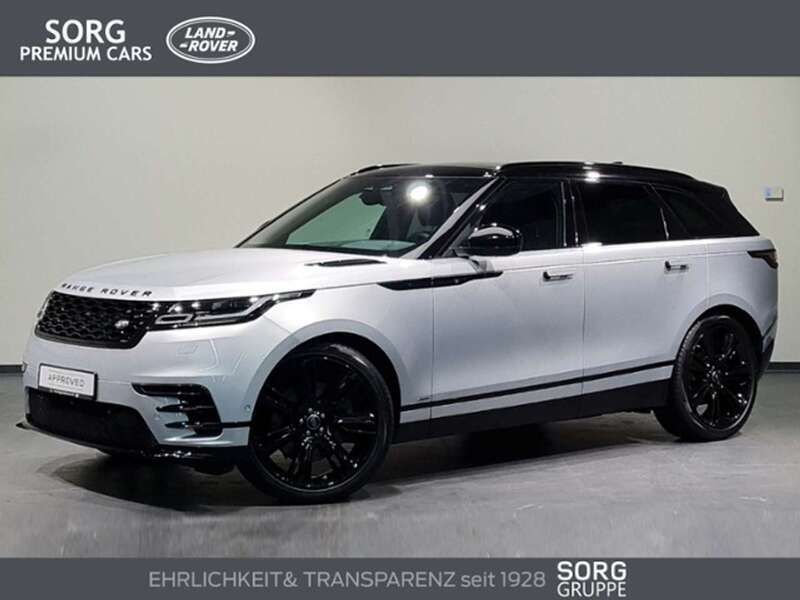 Silber (hakuba silver) Gebraucht 2021 Land Rover Range Rover Velar R-Dynamic SUV | 48.990 € (Fairer Preis) - Bild 1/4