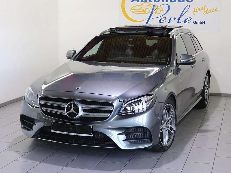 Gebraucht Mercedes E450 AMG line 367 PS (269 kW) 2019 Selenitgrau  metalliclack Kombi