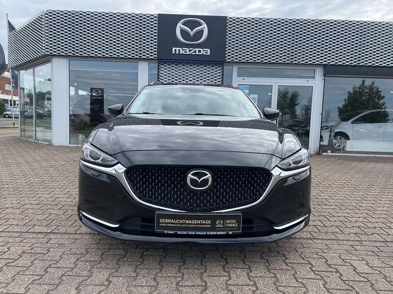 Schwarz Gebraucht 2022 Mazda 6 Kombi | 24.900 € (Superpreis) - Bild 1/4