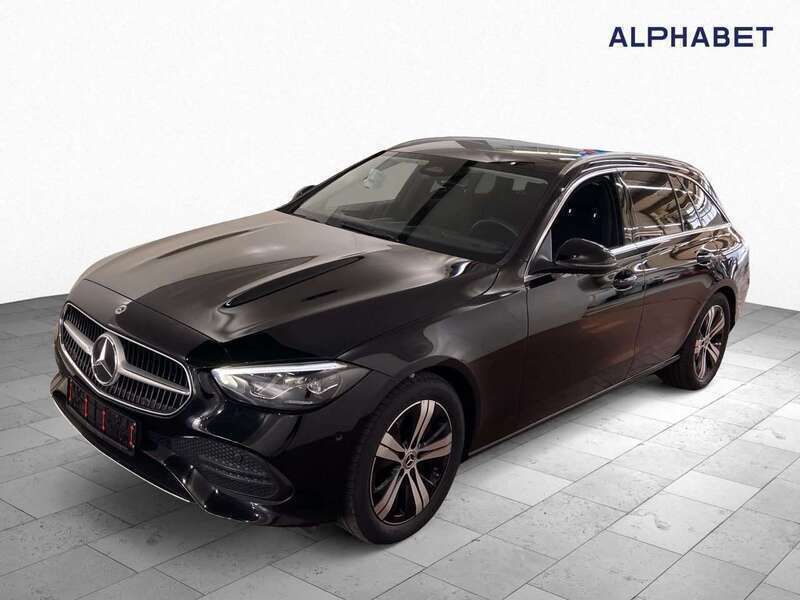 Schwarz Gebraucht 2023 Mercedes C200 Avantgarde Kombi | 23.497 € (Superpreis) - Bild 1/4