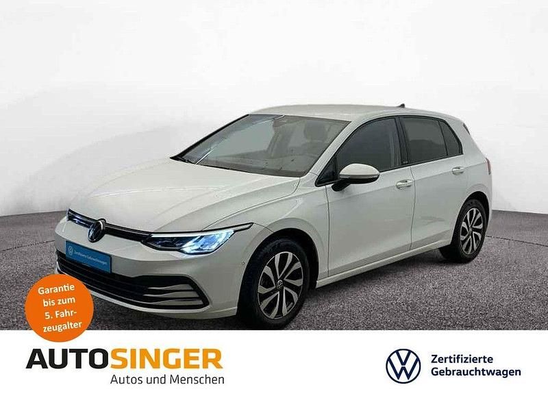 Pure white Gebraucht 2022 VW Golf VIII Active Limousine | 21.820 € (Fairer Preis) - Bild 1/3