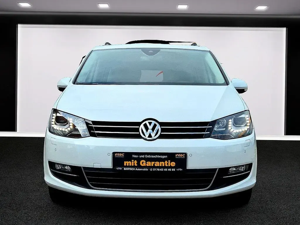 Gebraucht VW Sharan Highline 177 PS (130 kW) 2015 Weiß Van / Kleinbus
