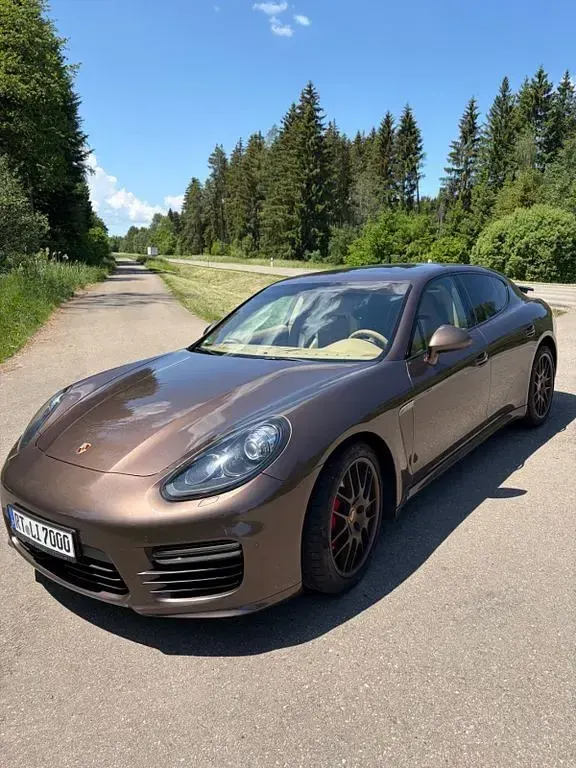 Gebraucht Porsche Panamera GTS 441 PS (324 kW) 2013 Braun Kleinwagen
