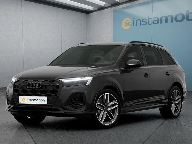 Schwarz Gebraucht 2024 Audi Q7 S-Line SUV | 69.749 € (Etwas zu teuer) - Bild 1/4