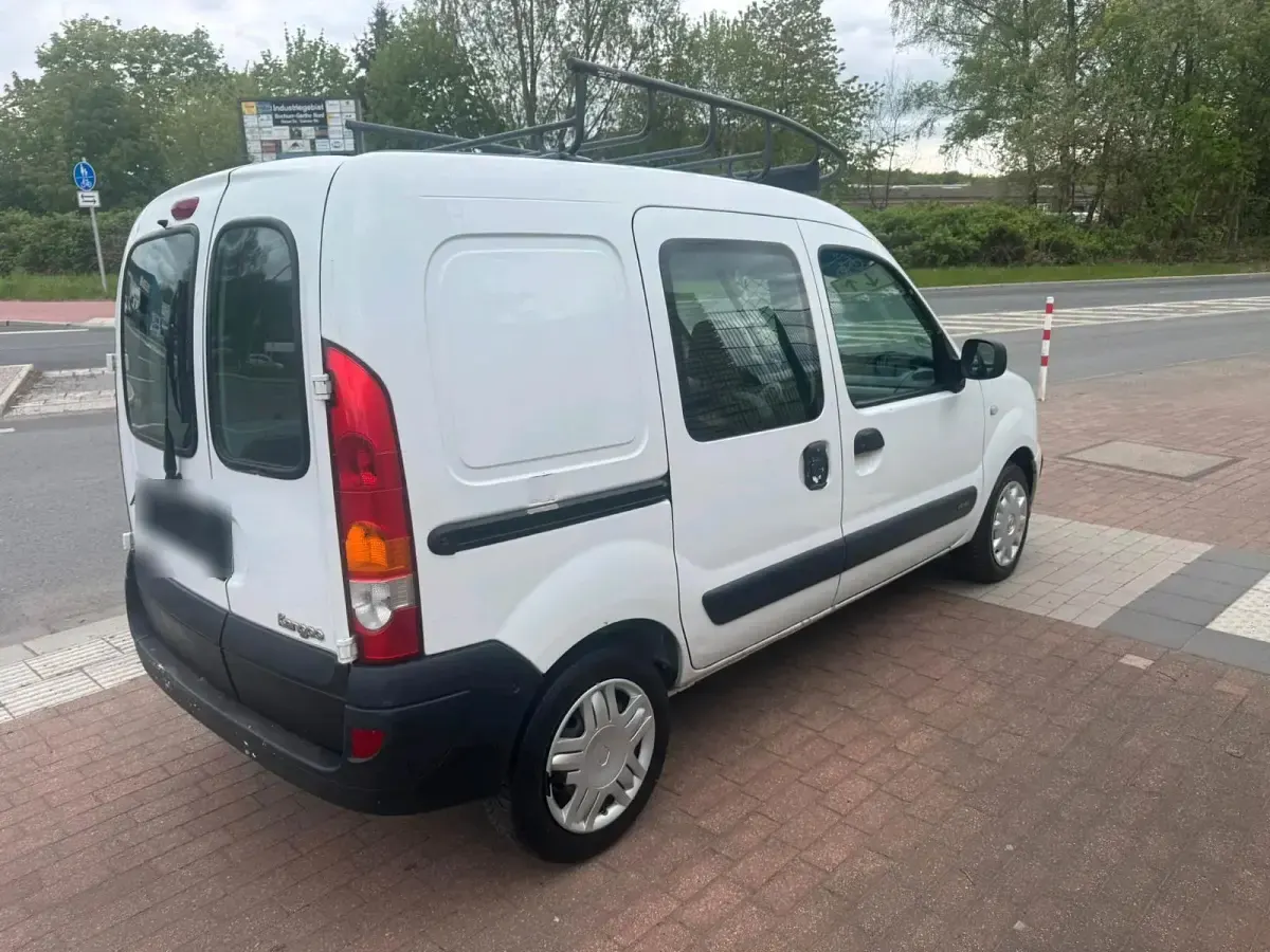 Gebraucht Renault Kangoo 85 PS (62 kW) 2008 Weiß Van / Kleinbus