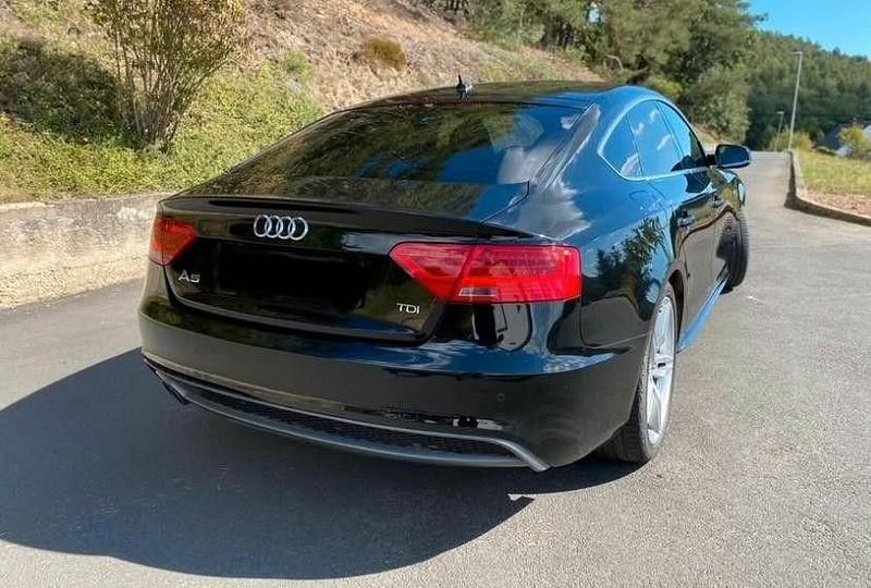 Schwarz Gebraucht 2015 Audi A5 Sportback Limousine | 9.500 € (Superpreis) - Bild 1/4