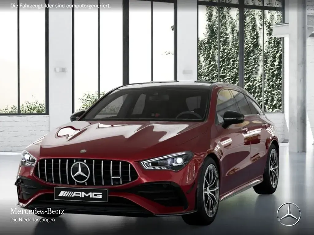 Gebraucht Mercedes CLA35 AMG Advanced Plus 306 PS (225 kW) 2025 Rot Coupé