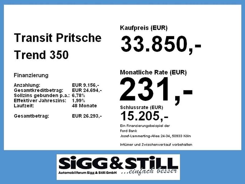 Neu Ford Transit Trend 131 PS (96 kW) 2026 Frost weiß Van / Kleinbus