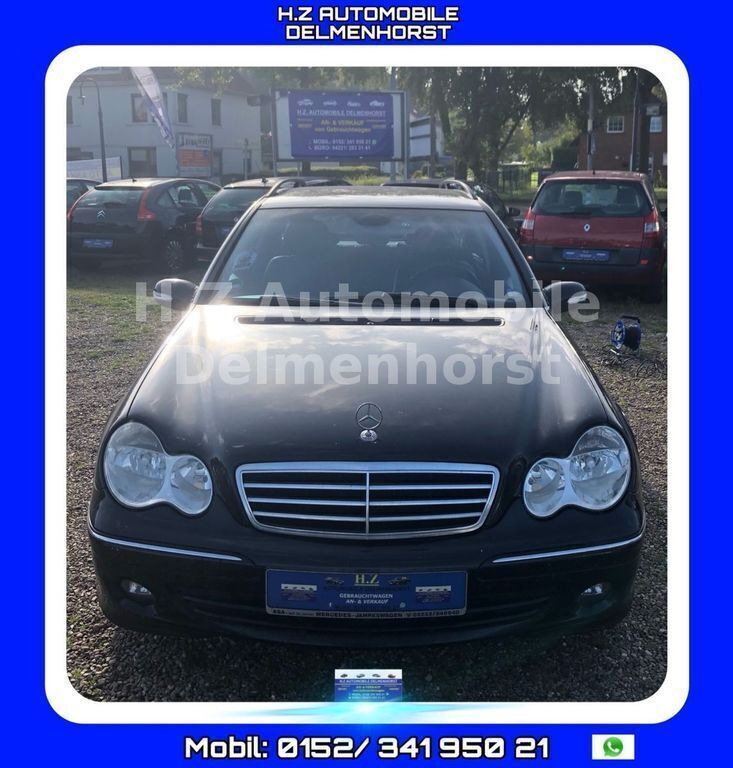 Schwarz Gebraucht 2006 Mercedes C220 Kombi | 1.550 € (Superpreis) - Bild 1/4
