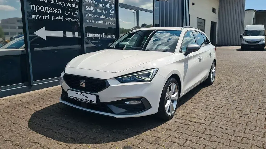 Gebraucht Seat Leon ST FR 150 PS (110 kW) 2021 Weiß Kombi