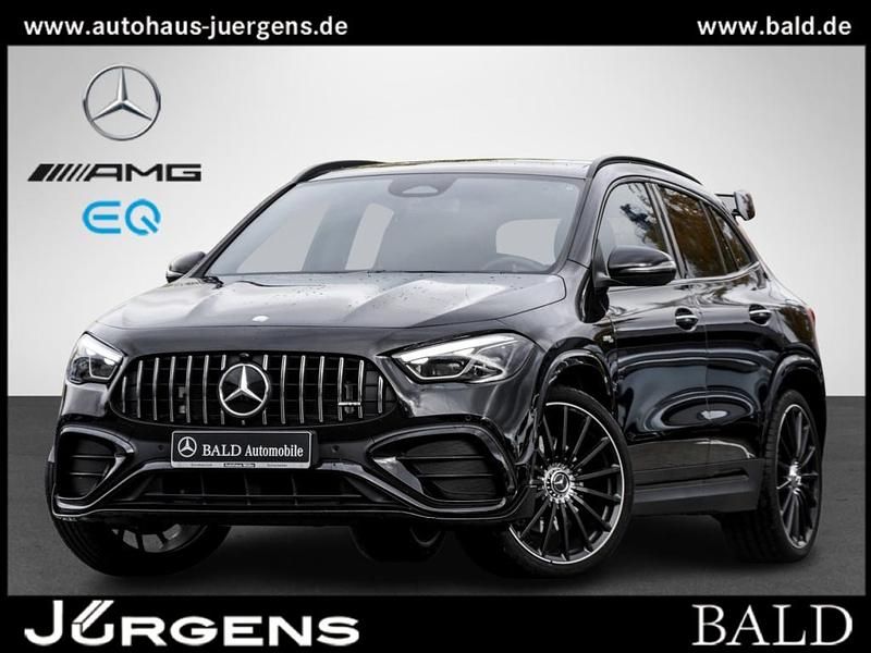 Schwarz metalliclack kosmosschwarz Gebraucht 2024 Mercedes GLA35 AMG AMG SUV | 55.860 € (Fairer Preis) - Bild 1/4
